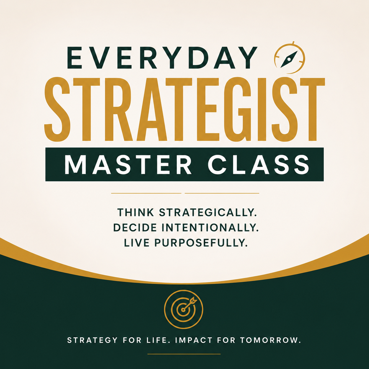 Everyday Strategist Masterclass Live Banner
